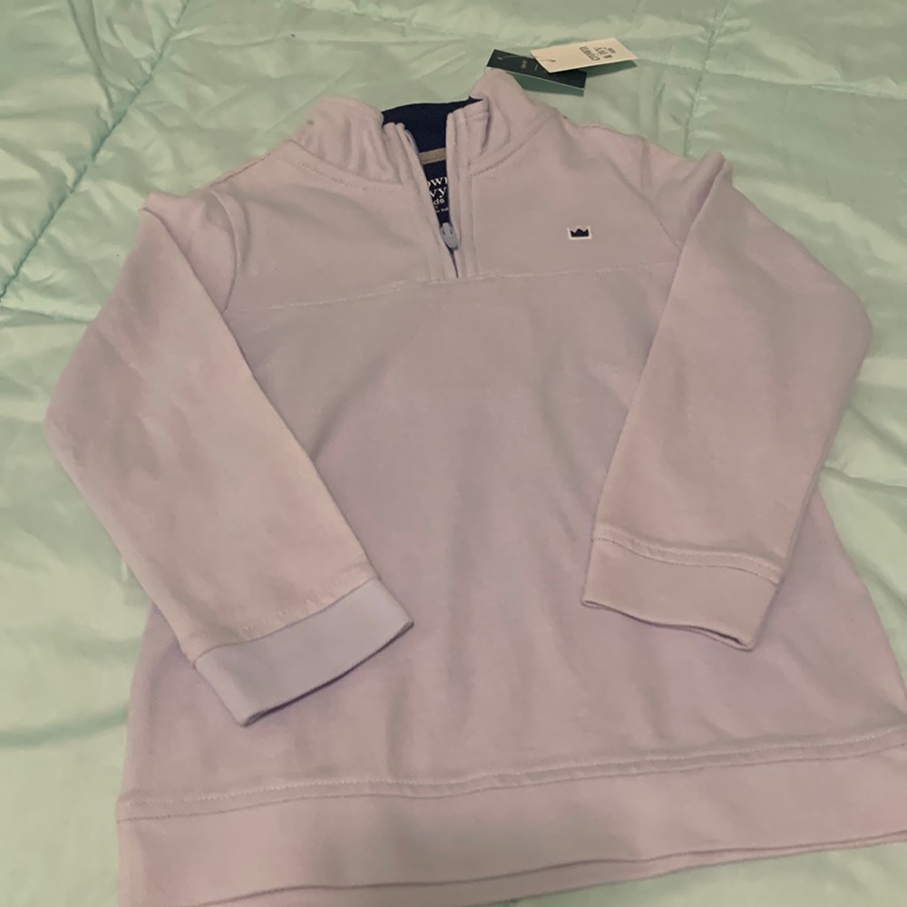 Nwt boys crown & ivy top blue 3t
